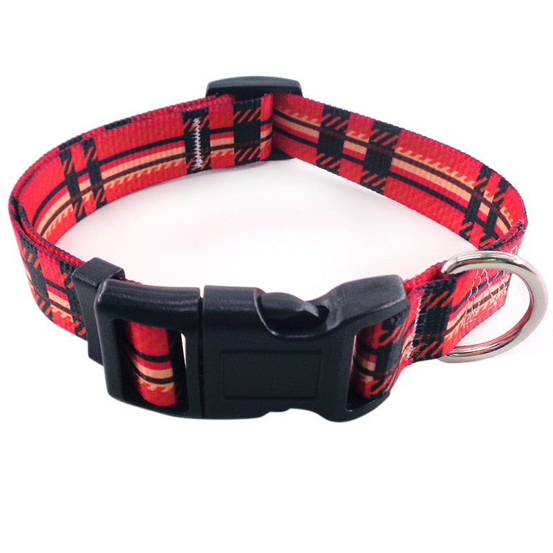 10Styles Bohemian Pet Collars Fashion Printed Adjustable Puppy Collar High-Quality National Style Neckband For Medium Large Dog