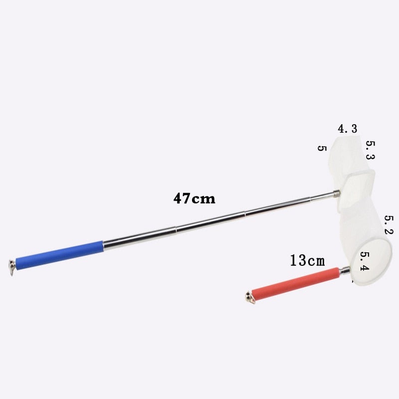 18-53Cm Flexible Aquarium Fish Tank Catch Net Fishnet Retractable 3D Fish Scoop Long Handle Cleaning Tool Catching Fishnet New