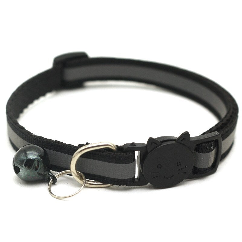 12 Colors Reflective Cats Bells Collars Adjustable Dog Leash Pet Collar for Cats And Small Dogs Pet Supplies