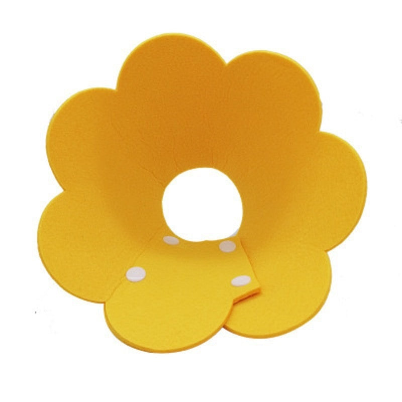 Felt Cat Collar Elizabeth Circle Cat Sun Flower Collar Felt Pet Products Anti-Licking Cat Collar Chihuahua Luxury Dog Collar