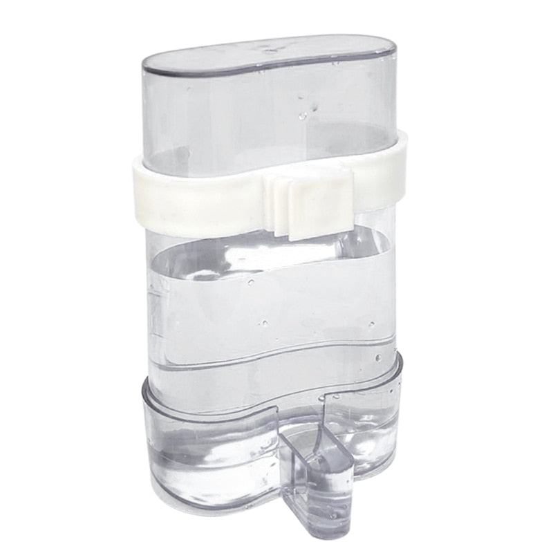 Bird Water Feeder Automatic Bird Waterer Food Feeder Dispenser for Parrot Parakeet Cockatiel Lovebird Cage Accessories