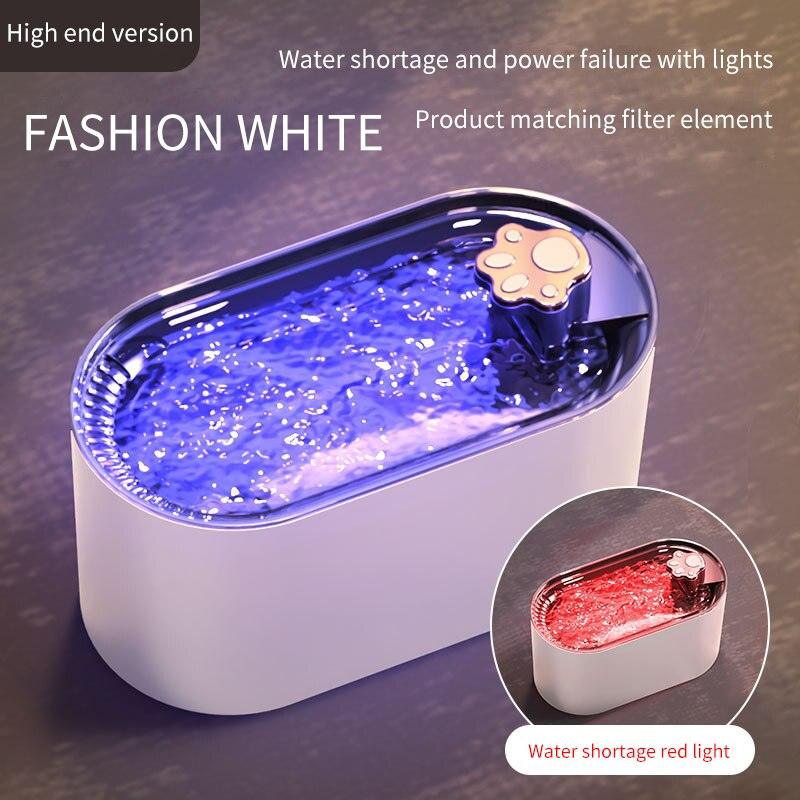 3L Intelligent Cat Water Fountain Cat Drinking Automatic Pet Fountains Water Dispenser Ultra Quiet Pump Water Foutain for Pets