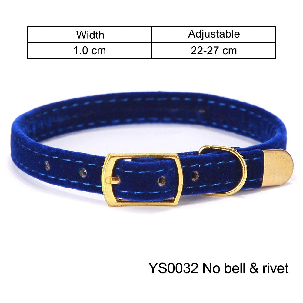 Cat Collar With Bell Safety Cat Collars Puppy Dog Collar For Cats Small Dogs Kittens Solid Pet Collarhu Products cat necklace
