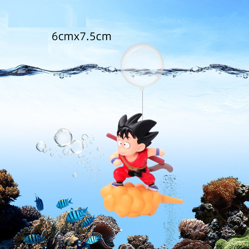 Aquarium Decoration Fish Tank Ornaments Cartoon Character Pineapple House Resin Aquarium Ornaments Floating Decoration
