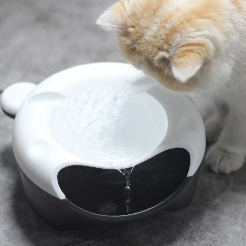 Automatic Cat Water Fountain USB Electric Mute Water Feeder Drinker Bowl Pet Drinking Dispenser Drinker for Cats Water Filter