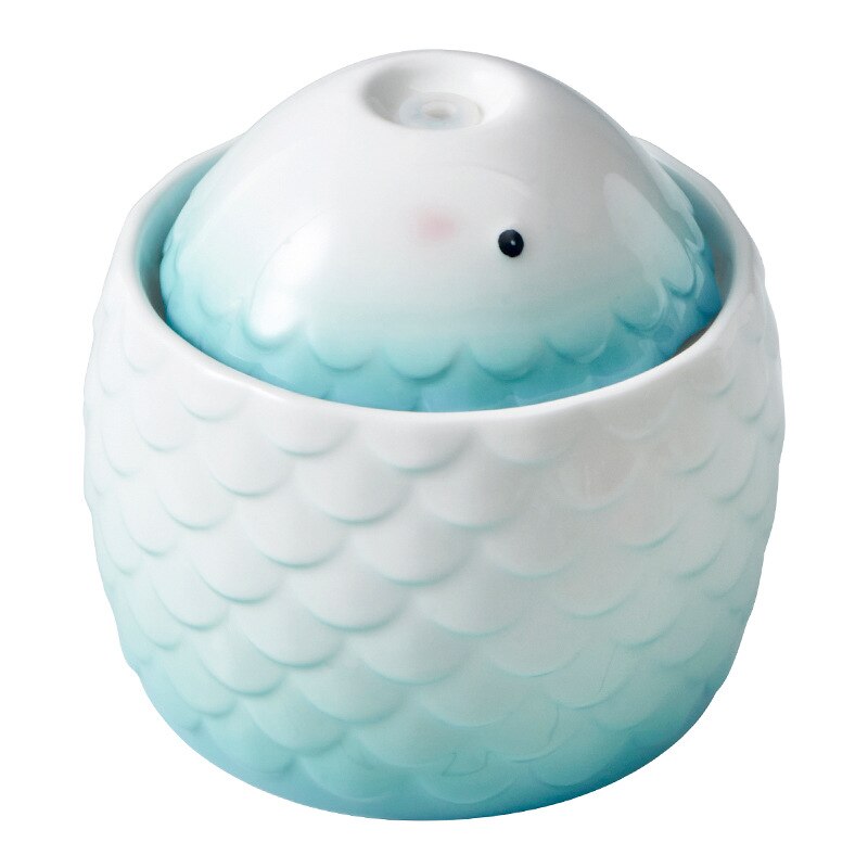Automatic cat Water Fountain Fish Design