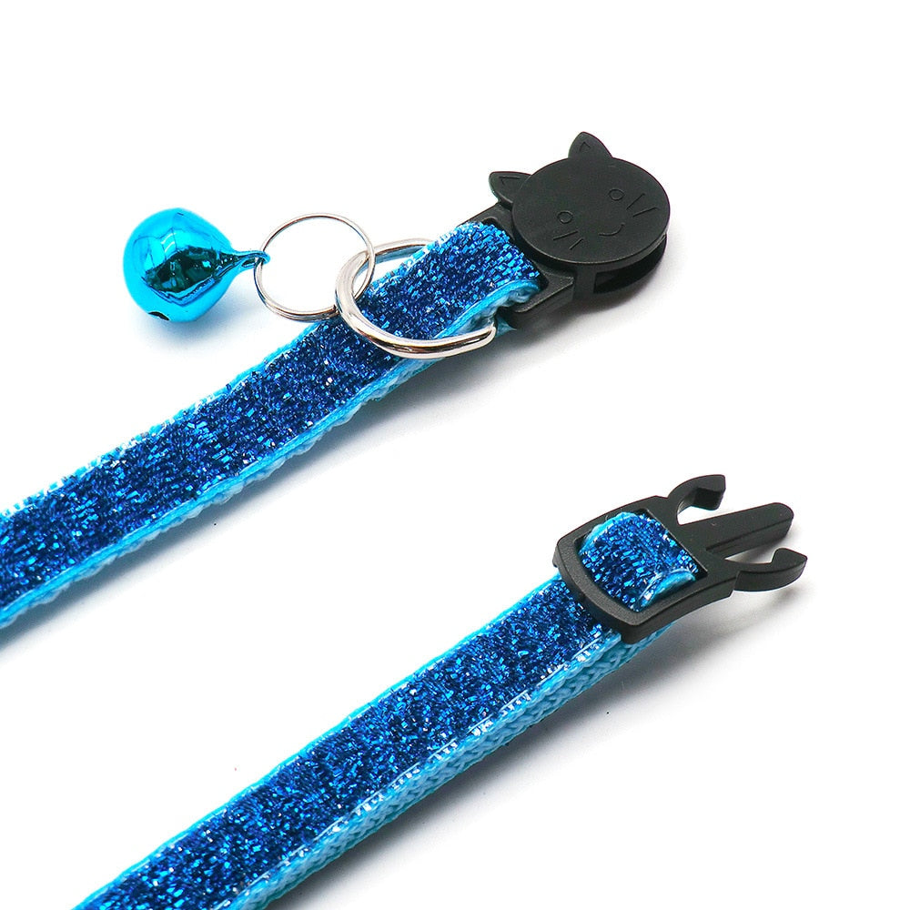 Cute Cat Collar With Fruit Pendant Adjustable Collars With Cat Head Pattern Bells Pendant Reflective Pets Collar Cat Accessories
