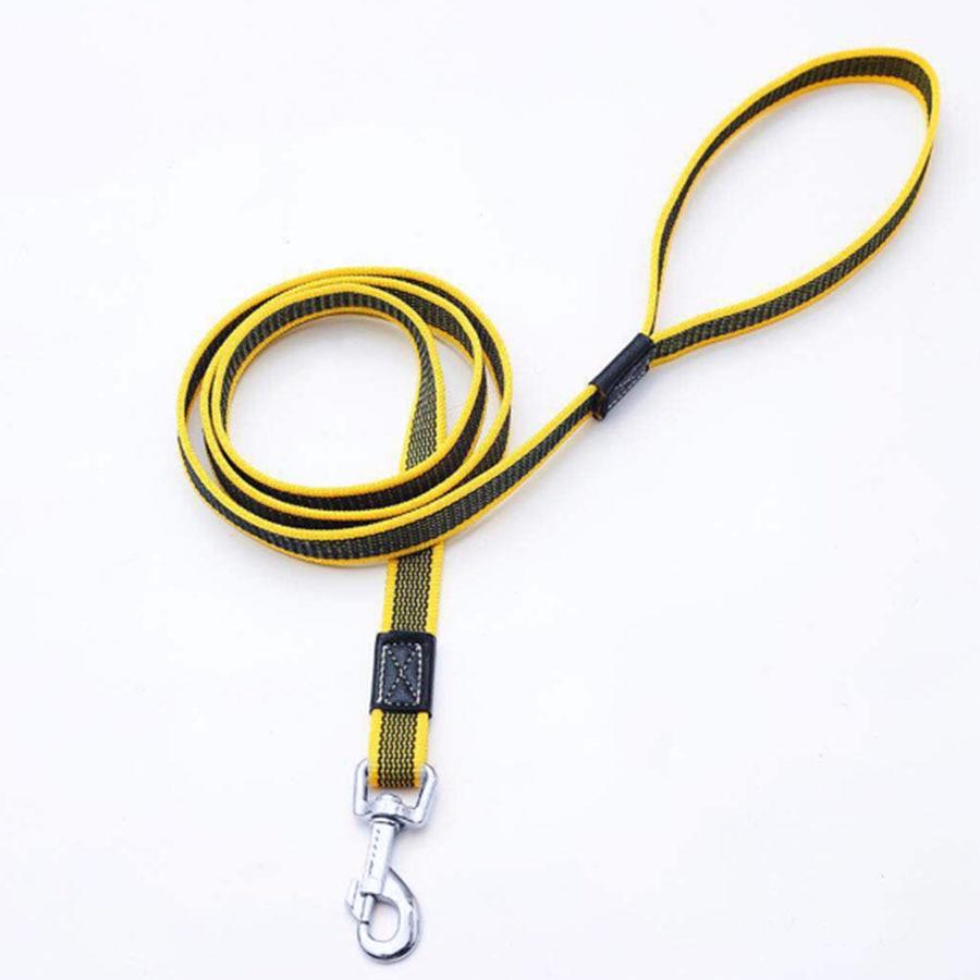 1.5M 2.0M Non-slip Nylon Vulcanized Dog Leads Resistant For Middle Big Sized Dogs Golden Retriever Samoyed