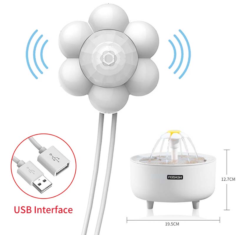 Automatic Circulation Water Fountain with USB for Cats And Dogs