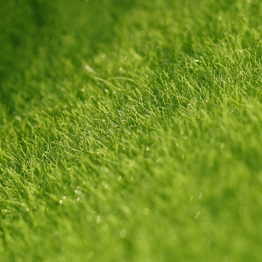 Aritificial Square Lawn Piece for Fish Tank Aquarium Microlandschaft Decoration Grass Moss Mat 15*15cm Fish Tank Decoration