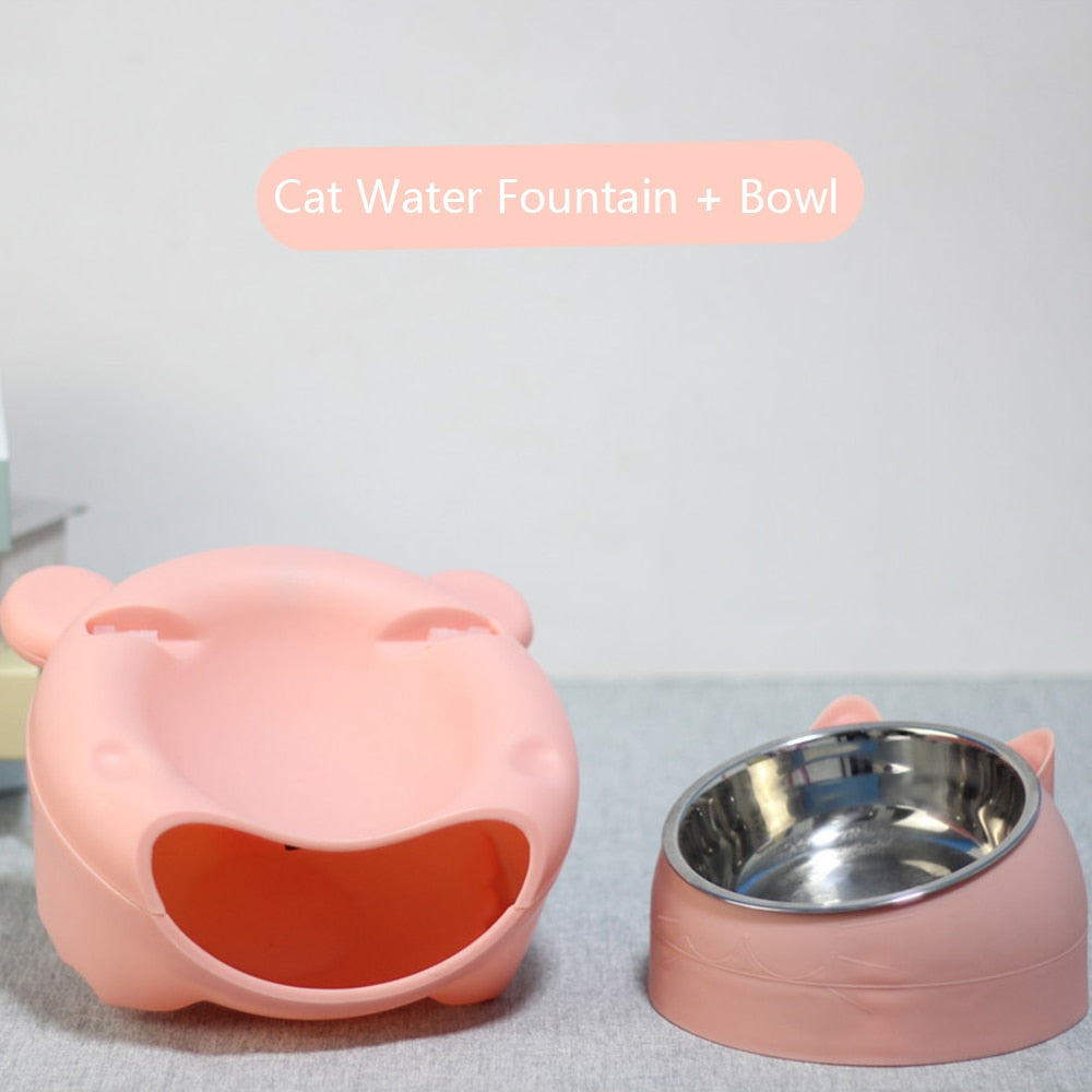Automatic Cat Water Fountain USB Electric Mute Water Feeder Drinker Bowl Pet Drinking Dispenser Drinker for Cats Water Filter