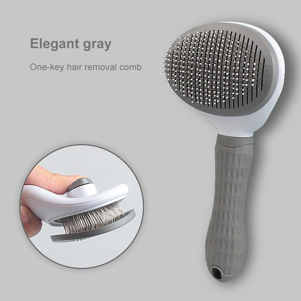 Dog Hair Removal Comb Pet Cleaning Tool Cat Dog Hair Grooming And Care Comb Remove Floating Hair Pet Bath Brush Grooming Tool
