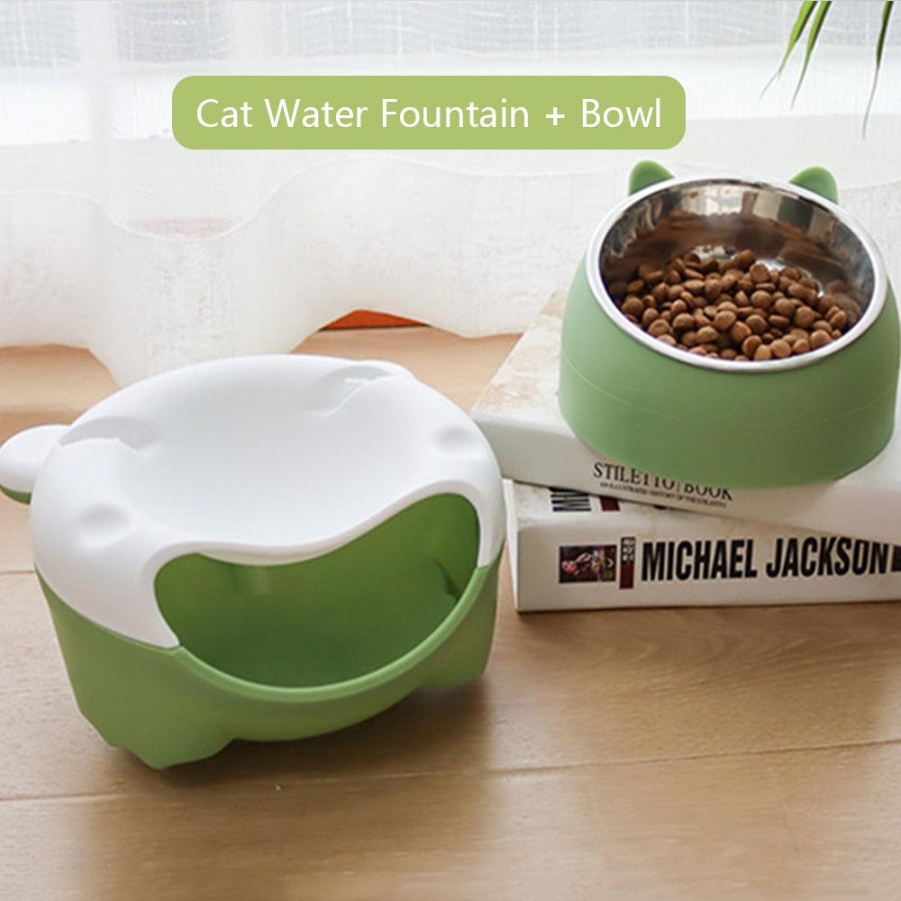Automatic Cat Water Fountain USB Electric Mute Water Feeder Drinker Bowl Pet Drinking Dispenser Drinker for Cats Water Filter