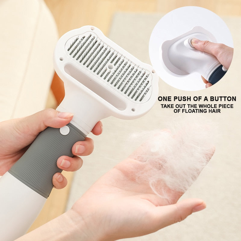 3 in1 Pet Dog Dryer Quiet Dog Hair Dryers and Comb Brush Grooming Kitten Cat Hair Comb Puppy Fur Blower Low Noise Temprature