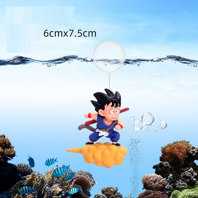 Aquarium Decoration Fish Tank Ornaments Cartoon Character Pineapple House Resin Aquarium Ornaments Floating Decoration