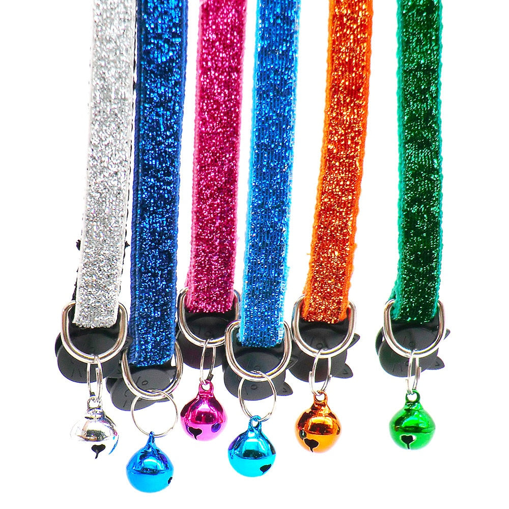 Cute Cat Collar With Fruit Pendant Adjustable Collars With Cat Head Pattern Bells Pendant Reflective Pets Collar Cat Accessories