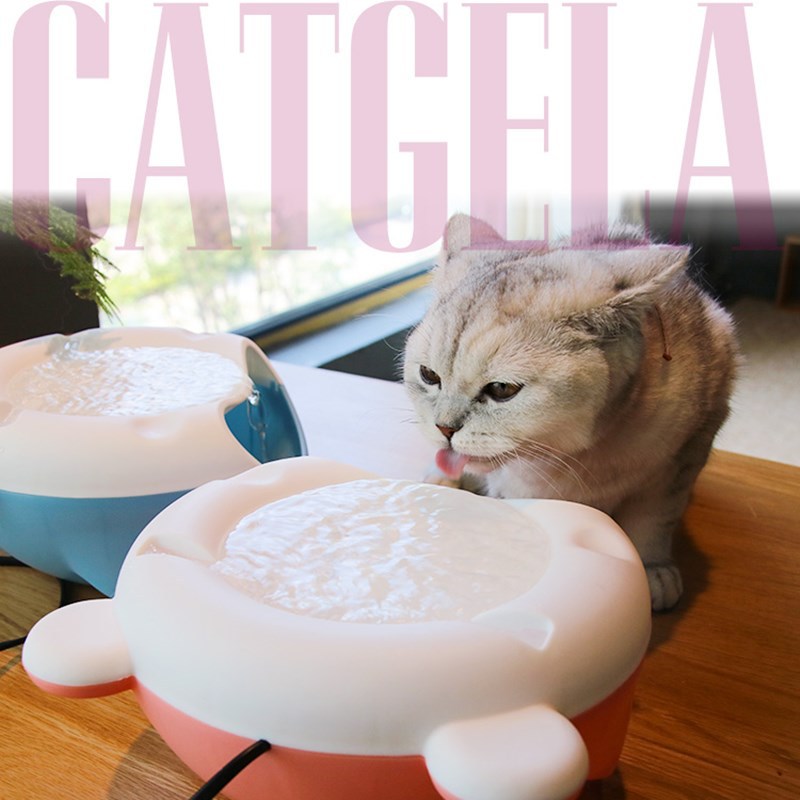 Automatic Cat Water Fountain USB Electric Mute Water Feeder Drinker Bowl Pet Drinking Dispenser Drinker for Cats Water Filter