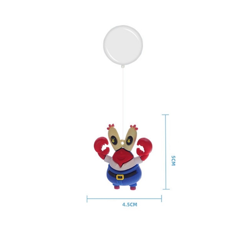 Aquarium Decoration Fish Tank Ornaments Cartoon Character Pineapple House Resin Aquarium Ornaments Floating Decoration