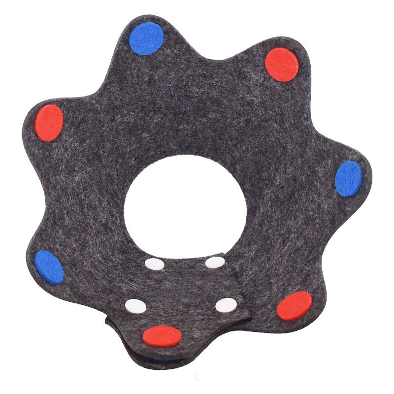 Felt Cat Collar Elizabeth Circle Cat Sun Flower Collar Felt Pet Products Anti-Licking Cat Collar Chihuahua Luxury Dog Collar