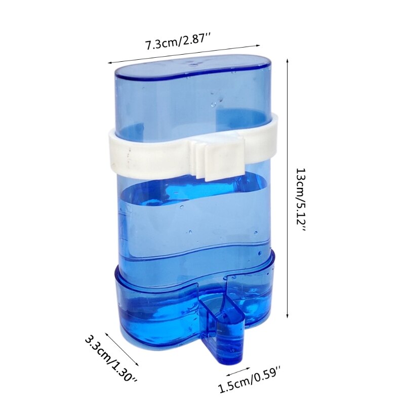 Bird Water Feeder Automatic Bird Waterer Food Feeder Dispenser for Parrot Parakeet Cockatiel Lovebird Cage Accessories