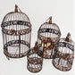 Fashion Large Antique Decorative Bird Cages Hand Made Classic Iron Birdcage for Wedding Decoration free shipping