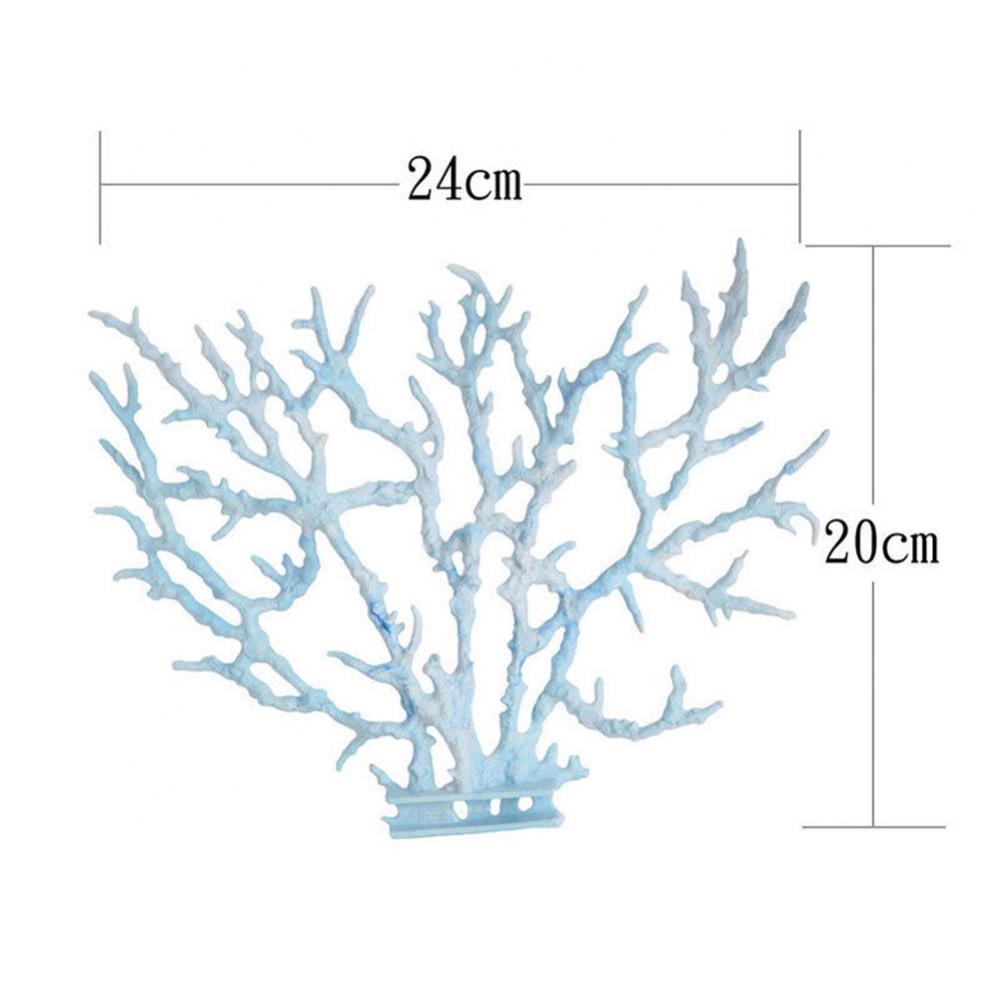 Paesaggio per acquario Simulazione in plastica Acquario artificiale Barriera corallina Decorazione ornamenti Accessori acquatici