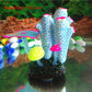 Silicone Glowing Artificial Fish Tank Aquarium Plants Ornament Underwater Ascidian Lettuce Anemone Coral Plant Decor Accessories