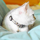 Cat Collar Breakaway with Bell Leopard Durable &amp; Safe Cute Kitten Collars Safety Adjustable Kitty Collar for Cat Puppy 7.5-11in
