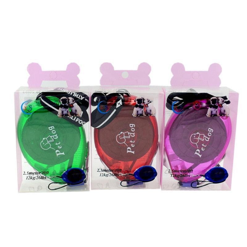 3M einziehbare Hundeleine für kleine Hunde, automatisch, 3 m, Hunde-/Katzenleine, Gürtel, ausziehbare Hundeleine für kleine Hunde, Welpen, Chihuahua, Haustierprodukt