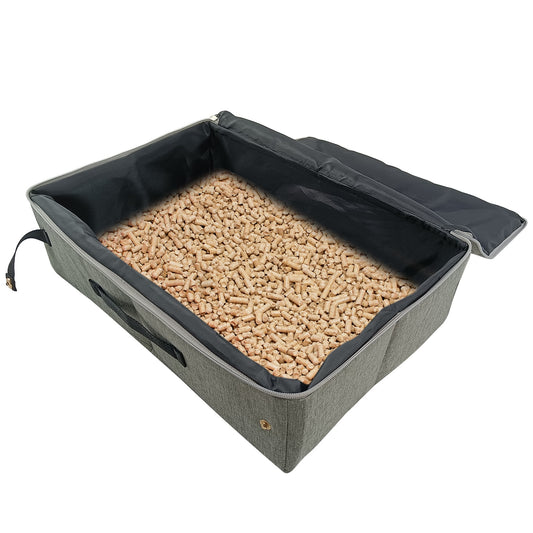 Foldable Cat Travel Litter Box