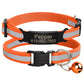 Reflective Cat Collar Engraved Safe Cats Kitten Collars with Bell Puppy Pet Necklace Accessories for Cat Small Dog Chihuahua
