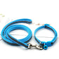 Cute Dog Paw Print Pet Traction Rope Puppy Collar Set Multiple Colors Adjustable Puppy Cat Accessories Pet Supplies 1.2M