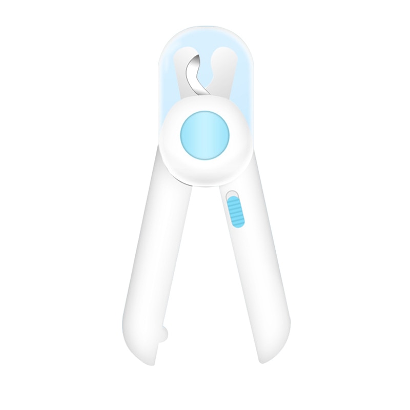 Professional Pet Nail Clipper LED Light Cat Dog General Lighting Ear Mites for Nail File Beauty Tool Trimmer with Safety Lock
