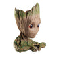 3 style PVC Cute Cartoon Tree Man Aquarium Ornament Fish Tank Cave Stone Decoration Plant Flower Pot Bonsai Garden Home Decor
