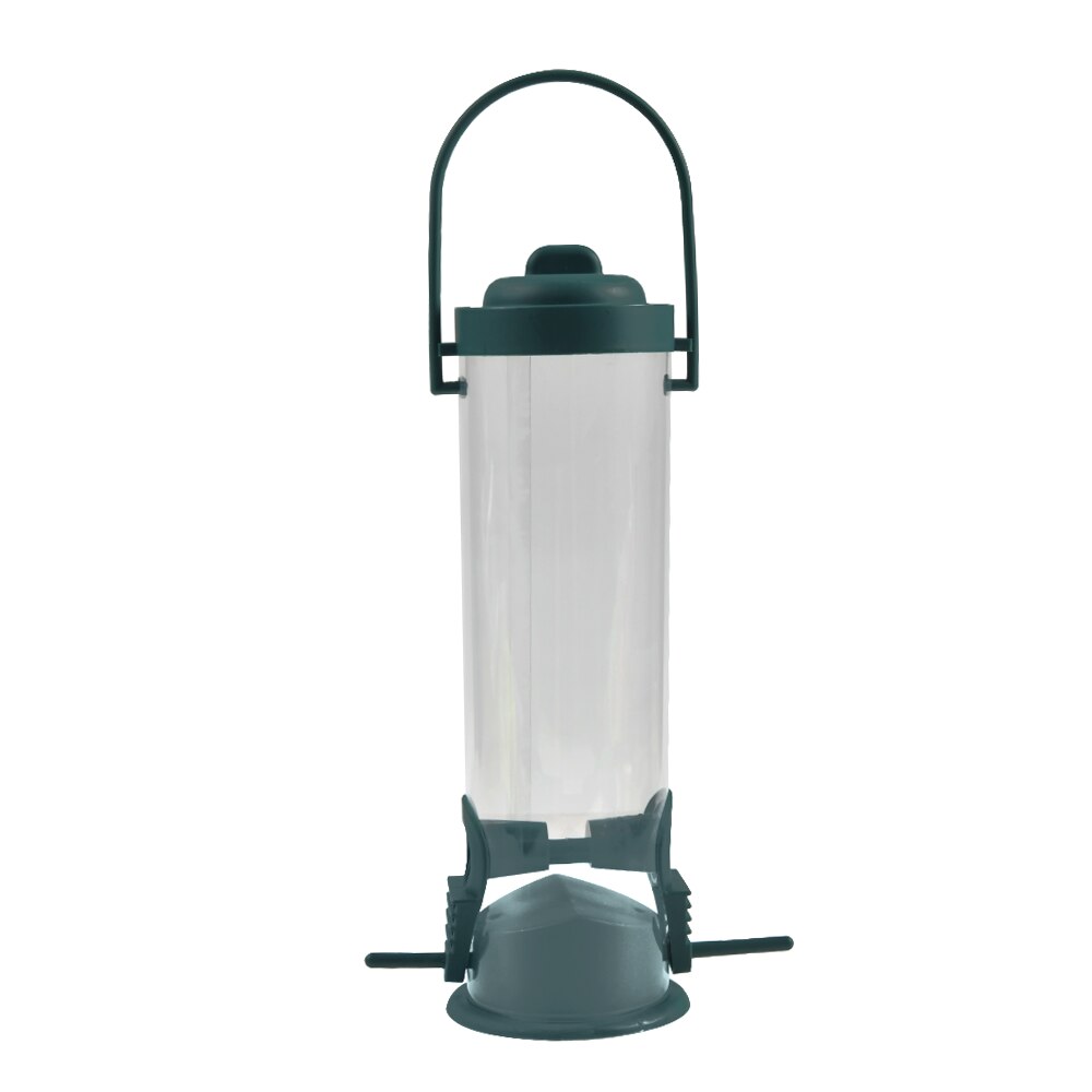 Hanging Bird Feeder Outdoor Balcony PVC Metal Plus Plastic Bird Feeder