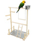 Stainless Steel Cage Stand Double Cups with Clip Bird Parrot Double Food Water Feeding Cups Dispenser Durable Pet Cage Supplies