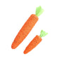 Giocattolo per gatti con carota, corda di carta, giocattoli da masticare, campanello incorporato, piccoli animali, giocattoli carini per animali domestici all'ingrosso