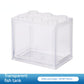 Mini Betta Fish Tank Creative Building Block Fish Cylinder Landscape Lamp LED Light Home Table Decoration accesorios para pecera