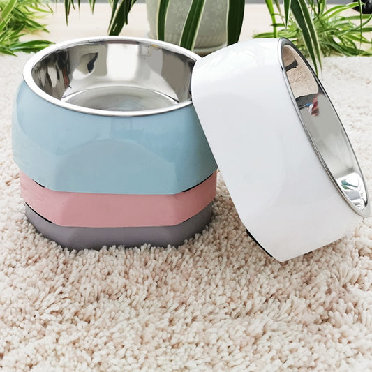 Dog Bowl Pet Stainless Steel Non-Slip