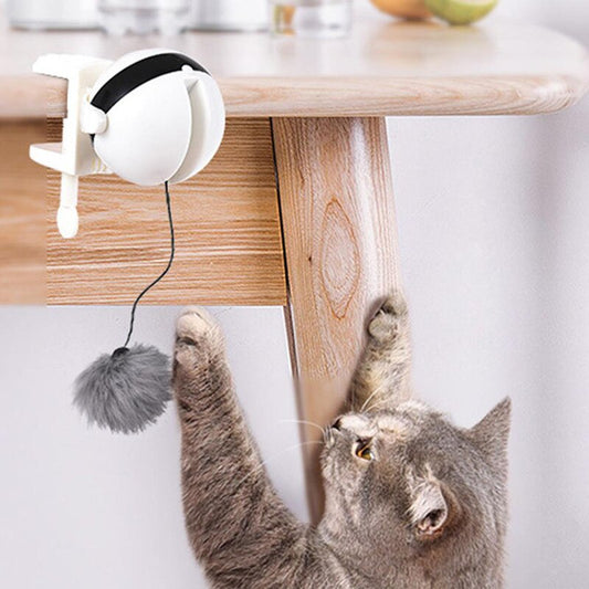 Funny Electric Cat Toys Automatic Lifting Ball Toy Interactive Puzzle Smart Pet Cat Teaser Ball Educational Pet Supplies