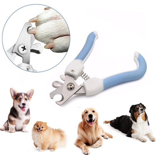 Professional Pet Nail Clipper Stainless Steel Dog Cat Nail Trimmer Labor-Saving Nail Clipper Convenient Dog Grooming Supplies