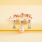 Adjustable Flea Tick Treatment  Dog Collars for Cat with Balsam Wood Beads Bell Antiparasitic Necklace Little Pet Supplies