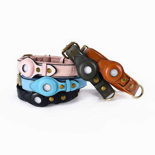 For Airtag Pet Collar Tracker GPS Pet Dog Collar Anti Loss Dog Cat Collar Anti-Lost Adjustable Location Tracker Collar