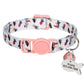 Bohemia Personalized ID Pet Cat Collar Free Engraving Custom Nylon Safety Breakaway Puppy Cat Collars Necklace Pet Accessories