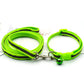 Cute Dog Paw Print Pet Traction Rope Puppy Collar Set Multiple Colors Adjustable Puppy Cat Accessories Pet Supplies 1.2M